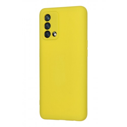 Newface Oppo A74 4G Kılıf Nano içi Kadife Silikon - Sarı Newface Oppo A74 4G Kılıf Nano içi Kadife Silikon - Sarı