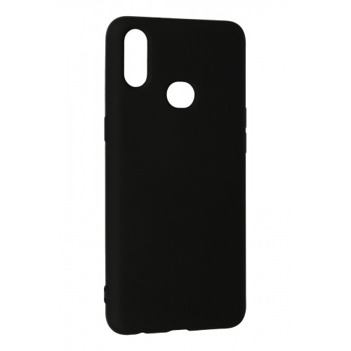 Newface Samsung Galaxy A10S Kılıf Nano içi Kadife Silikon - Siyah Newface Samsung Galaxy A10S Kılıf Nano içi Kadife Silikon - Siyah