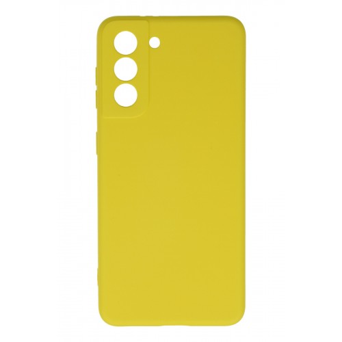Newface Samsung Galaxy S21 Kılıf Nano içi Kadife Silikon - Sarı Newface Samsung Galaxy S21 Kılıf Nano içi Kadife Silikon - Sarı