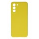 Newface Samsung Galaxy S21 Kılıf Nano içi Kadife Silikon - Sarı Newface Samsung Galaxy S21 Kılıf Nano içi Kadife Silikon - Sarı