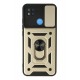 Newface Xiaomi Redmi 9C Kılıf Pars Lens Yüzüklü Silikon - Gold Newface Xiaomi Redmi 9C Kılıf Pars Lens Yüzüklü Silikon - Gold