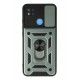 Newface Xiaomi Redmi 9C Kılıf Pars Lens Yüzüklü Silikon - Yeşil Newface Xiaomi Redmi 9C Kılıf Pars Lens Yüzüklü Silikon - Yeşil