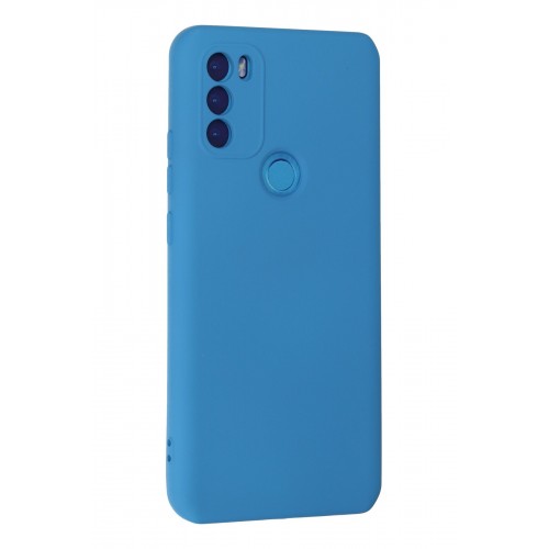 Newface General Mobile GM 21 Plus Kılıf Nano içi Kadife Silikon - Mavi Newface General Mobile GM 21 Plus Kılıf Nano içi Kadife Silikon - Mavi