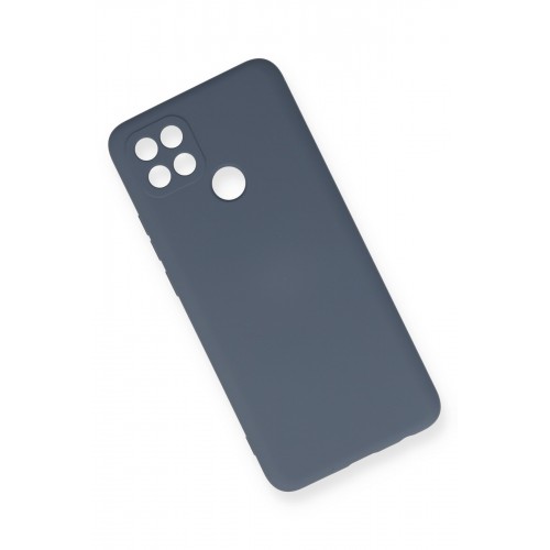 Newface Oppo A15S Kılıf Nano içi Kadife Silikon - Gri Newface Oppo A15S Kılıf Nano içi Kadife Silikon - Gri
