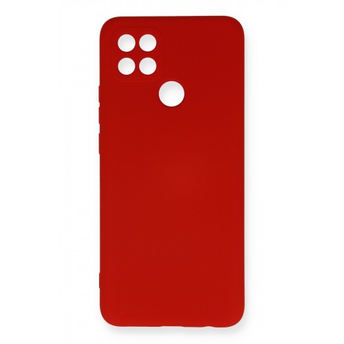 Newface Oppo A15S Kılıf Nano içi Kadife Silikon - Kırmızı Newface Oppo A15S Kılıf Nano içi Kadife Silikon - Kırmızı