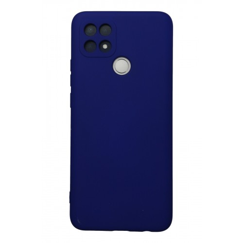Newface Oppo A15S Kılıf Nano içi Kadife Silikon - Lacivert Newface Oppo A15S Kılıf Nano içi Kadife Silikon - Lacivert