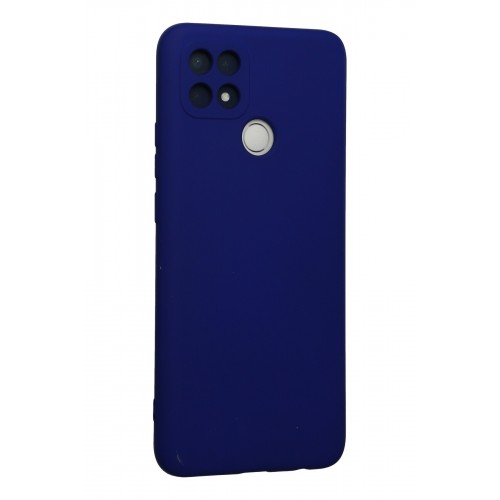 Newface Oppo A15S Kılıf Nano içi Kadife Silikon - Lacivert Newface Oppo A15S Kılıf Nano içi Kadife Silikon - Lacivert