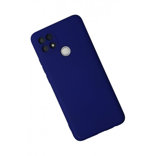 Newface Oppo A15S Kılıf Nano içi Kadife Silikon - Lacivert Newface Oppo A15S Kılıf Nano içi Kadife Silikon - Lacivert