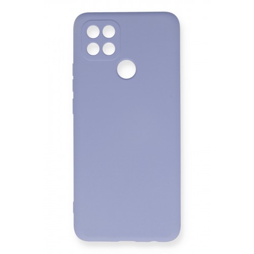 Newface Oppo A15S Kılıf Nano içi Kadife Silikon - Lila Newface Oppo A15S Kılıf Nano içi Kadife Silikon - Lila