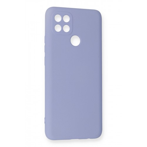Newface Oppo A15S Kılıf Nano içi Kadife Silikon - Lila Newface Oppo A15S Kılıf Nano içi Kadife Silikon - Lila