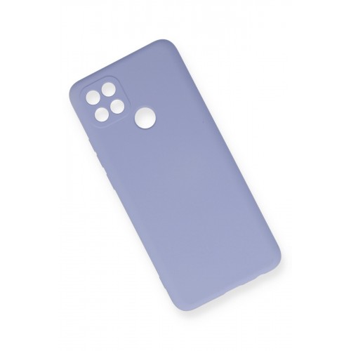 Newface Oppo A15S Kılıf Nano içi Kadife Silikon - Lila Newface Oppo A15S Kılıf Nano içi Kadife Silikon - Lila