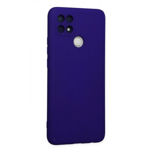 Newface Oppo A15S Kılıf Nano içi Kadife Silikon - Mor Newface Oppo A15S Kılıf Nano içi Kadife Silikon - Mor