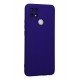 Newface Oppo A15S Kılıf Nano içi Kadife Silikon - Mor Newface Oppo A15S Kılıf Nano içi Kadife Silikon - Mor