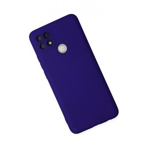 Newface Oppo A15S Kılıf Nano içi Kadife Silikon - Mor Newface Oppo A15S Kılıf Nano içi Kadife Silikon - Mor