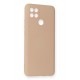 Newface Oppo A15S Kılıf Nano içi Kadife Silikon - Pudra Newface Oppo A15S Kılıf Nano içi Kadife Silikon - Pudra