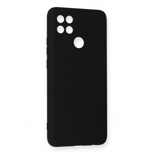Newface Oppo A15S Kılıf Nano içi Kadife Silikon - Siyah Newface Oppo A15S Kılıf Nano içi Kadife Silikon - Siyah