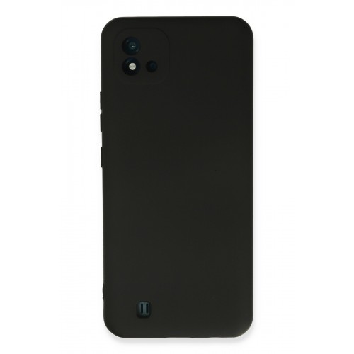 Newface Realme C11 2021 Kılıf Nano içi Kadife Silikon - Siyah Newface Realme C11 2021 Kılıf Nano içi Kadife Silikon - Siyah