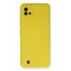 Newface Realme C11 2021 Kılıf Nano içi Kadife Silikon - Sarı Newface Realme C11 2021 Kılıf Nano içi Kadife Silikon - Sarı