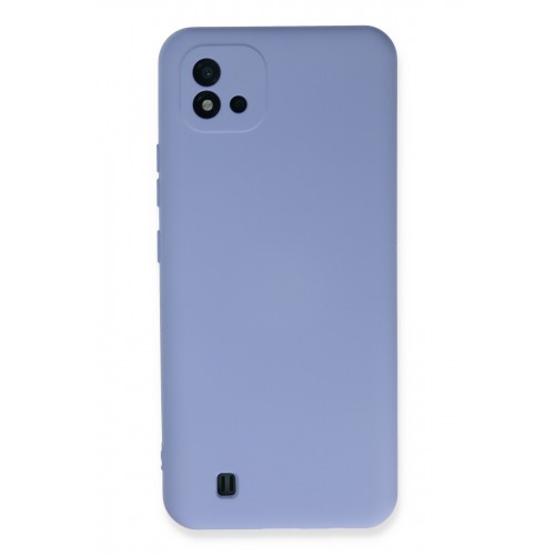 Newface Realme C11 2021 Kılıf Nano içi Kadife Silikon - Lila Newface Realme C11 2021 Kılıf Nano içi Kadife Silikon - Lila