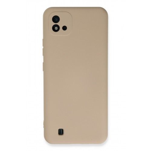 Newface Realme C11 2021 Kılıf Nano içi Kadife Silikon - Pudra Newface Realme C11 2021 Kılıf Nano içi Kadife Silikon - Pudra
