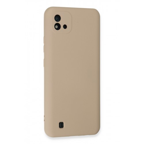 Newface Realme C11 2021 Kılıf Nano içi Kadife Silikon - Pudra Newface Realme C11 2021 Kılıf Nano içi Kadife Silikon - Pudra
