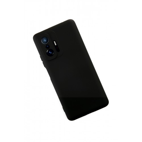 Newface Xiaomi Mi 11T Pro Kılıf Nano içi Kadife Silikon - Siyah Newface Xiaomi Mi 11T Pro Kılıf Nano içi Kadife Silikon - Siyah