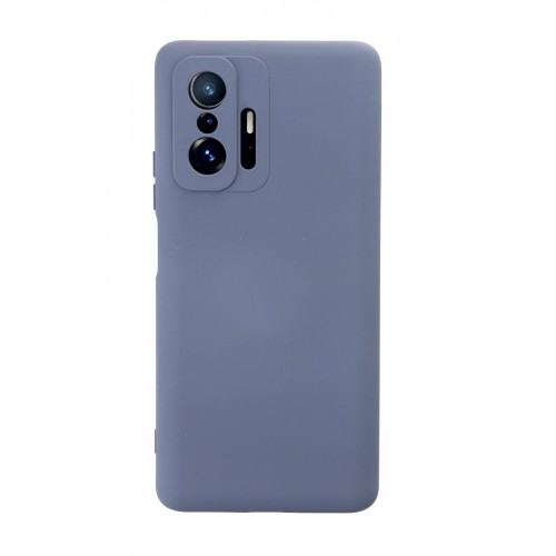 Newface Xiaomi Mi 11T Pro Kılıf Nano içi Kadife Silikon - Gri Newface Xiaomi Mi 11T Pro Kılıf Nano içi Kadife Silikon - Gri