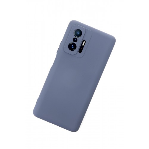 Newface Xiaomi Mi 11T Pro Kılıf Nano içi Kadife Silikon - Gri Newface Xiaomi Mi 11T Pro Kılıf Nano içi Kadife Silikon - Gri