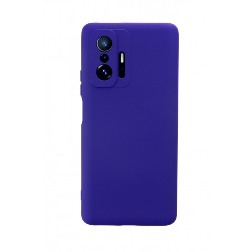 Newface Xiaomi Mi 11T Pro Kılıf Nano içi Kadife Silikon - Mor Newface Xiaomi Mi 11T Pro Kılıf Nano içi Kadife Silikon - Mor