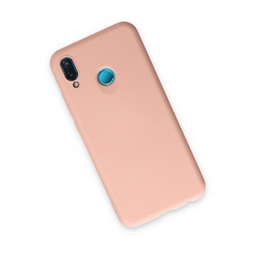 Newface Huawei P20 Lite Kılıf Nano içi Kadife Silikon - Pudra Newface Huawei P20 Lite Kılıf Nano içi Kadife Silikon - Pudra