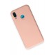 Newface Huawei P20 Lite Kılıf Nano içi Kadife Silikon - Pudra Newface Huawei P20 Lite Kılıf Nano içi Kadife Silikon - Pudra