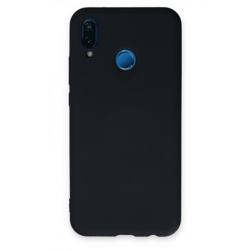 Newface Huawei P20 Lite Kılıf Nano içi Kadife Silikon - Lacivert Newface Huawei P20 Lite Kılıf Nano içi Kadife Silikon - Lacivert