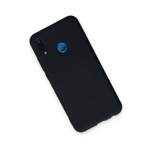 Newface Huawei P20 Lite Kılıf Nano içi Kadife Silikon - Lacivert Newface Huawei P20 Lite Kılıf Nano içi Kadife Silikon - Lacivert