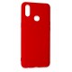 Newface Samsung Galaxy A10S Kılıf Nano içi Kadife Silikon - Kırmızı Newface Samsung Galaxy A10S Kılıf Nano içi Kadife Silikon - Kırmızı