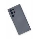 Newface Samsung Galaxy S22 Ultra Kılıf Nano içi Kadife Silikon - Gri Newface Samsung Galaxy S22 Ultra Kılıf Nano içi Kadife Silikon - Gri