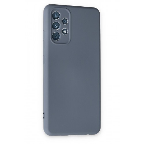 Newface Samsung Galaxy A13 4G Kılıf Nano içi Kadife Silikon - Gri Newface Samsung Galaxy A13 4G Kılıf Nano içi Kadife Silikon - Gri