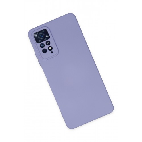Newface Xiaomi Redmi Note 11 Pro Kılıf Nano içi Kadife Silikon - Lila Newface Xiaomi Redmi Note 11 Pro Kılıf Nano içi Kadife Silikon - Lila