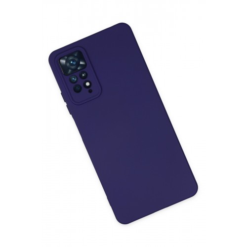 Newface Xiaomi Redmi Note 11 Pro Kılıf Nano içi Kadife Silikon - Mor Newface Xiaomi Redmi Note 11 Pro Kılıf Nano içi Kadife Silikon - Mor