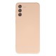 Newface Samsung Galaxy S21 FE Kılıf Nano içi Kadife Silikon - Pudra Newface Samsung Galaxy S21 FE Kılıf Nano içi Kadife Silikon - Pudra