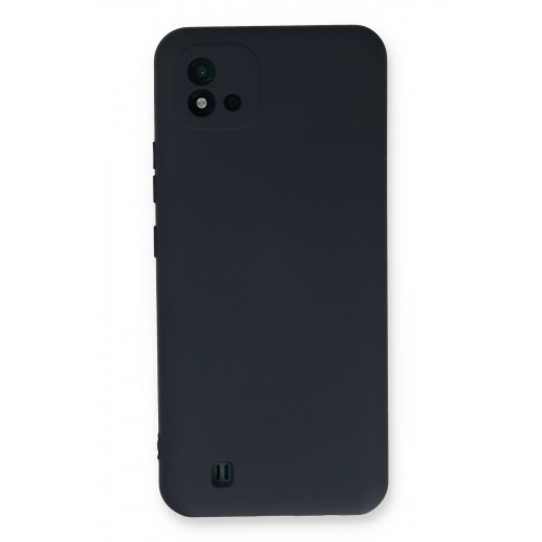 Newface Realme C11 2021 Kılıf Nano içi Kadife Silikon - Lacivert Newface Realme C11 2021 Kılıf Nano içi Kadife Silikon - Lacivert