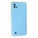 Newface Realme C11 2021 Kılıf Nano içi Kadife Silikon - Mavi Newface Realme C11 2021 Kılıf Nano içi Kadife Silikon - Mavi