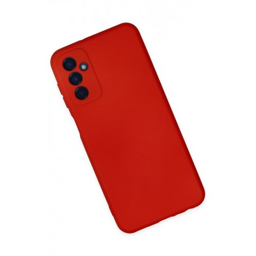 Newface Samsung Galaxy M23 Kılıf Nano içi Kadife Silikon - Kırmızı Newface Samsung Galaxy M23 Kılıf Nano içi Kadife Silikon - Kırmızı