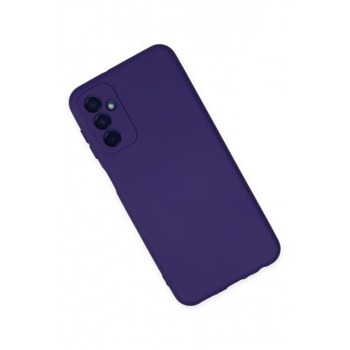 Newface Samsung Galaxy M23 Kılıf Nano içi Kadife Silikon - Mor Newface Samsung Galaxy M23 Kılıf Nano içi Kadife Silikon - Mor