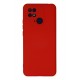 Newface Xiaomi Redmi 10C Kılıf Nano içi Kadife Silikon - Kırmızı Newface Xiaomi Redmi 10C Kılıf Nano içi Kadife Silikon - Kırmızı