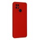 Newface Xiaomi Redmi 10C Kılıf Nano içi Kadife Silikon - Kırmızı Newface Xiaomi Redmi 10C Kılıf Nano içi Kadife Silikon - Kırmızı