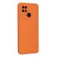Newface Xiaomi Redmi 10C Kılıf Nano içi Kadife Silikon - Turuncu Newface Xiaomi Redmi 10C Kılıf Nano içi Kadife Silikon - Turuncu