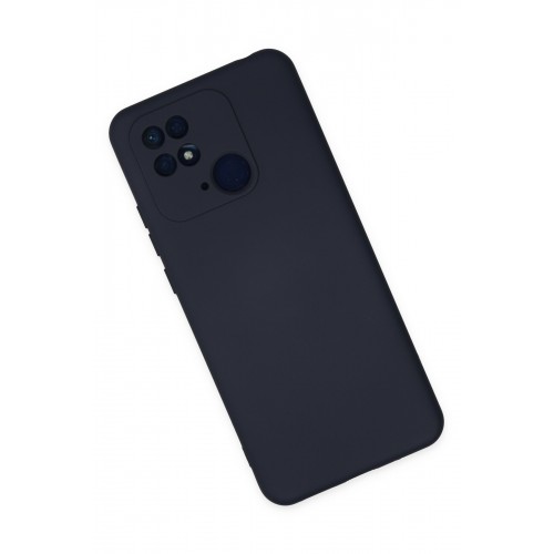 Newface Xiaomi Redmi 10C Kılıf Nano içi Kadife Silikon - Lacivert Newface Xiaomi Redmi 10C Kılıf Nano içi Kadife Silikon - Lacivert
