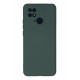 Newface Xiaomi Redmi 10C Kılıf Nano içi Kadife Silikon - Koyu Yeşil Newface Xiaomi Redmi 10C Kılıf Nano içi Kadife Silikon - Koyu Yeşil