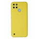 Newface Realme C25Y Kılıf Nano içi Kadife Silikon - Sarı Newface Realme C25Y Kılıf Nano içi Kadife Silikon - Sarı