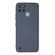 Newface Realme C25Y Kılıf Nano içi Kadife Silikon - Gri Newface Realme C25Y Kılıf Nano içi Kadife Silikon - Gri